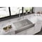 Elkay 18 Gauge SS 35-7/8" x 20-1/4" x 9" Single Bowl Farmhouse Sink and Faucet Kit with Bottom Grid and Drain ECTRUF30179RFBC - alternate 2